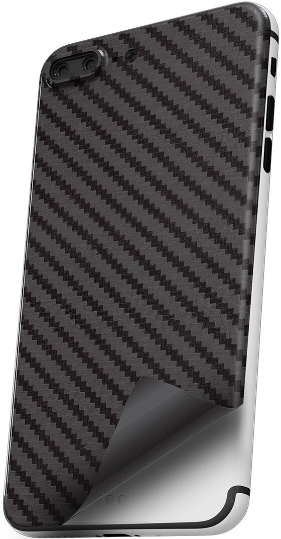 Пленка защитная гидрогелевая Krutoff для OnePlus 10 Pro задняя сторона (карбон черный)