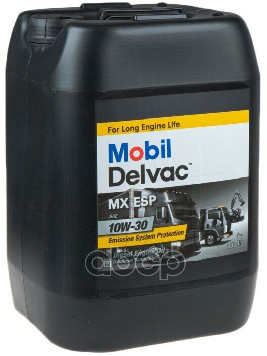 Mobil Масло Моторное Mobil Delvac Mx Esp 10W-30 20Л.