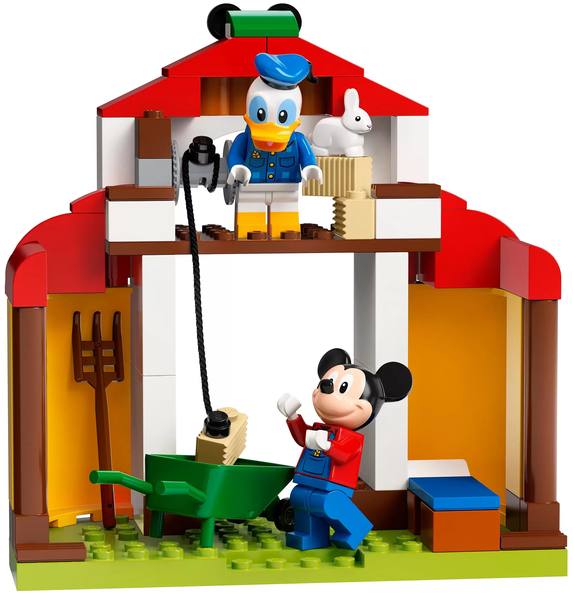 Конструктор LEGO Mickey and Friends Ферма Микки и Дональда - фото №6