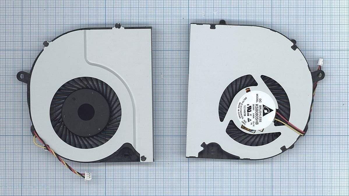 Вентилятор (кулер) для Toshiba DFS501105FR0T FC90 (3-pin)