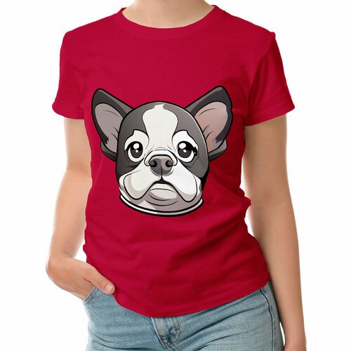 фото Футболка roly, размер s, красный