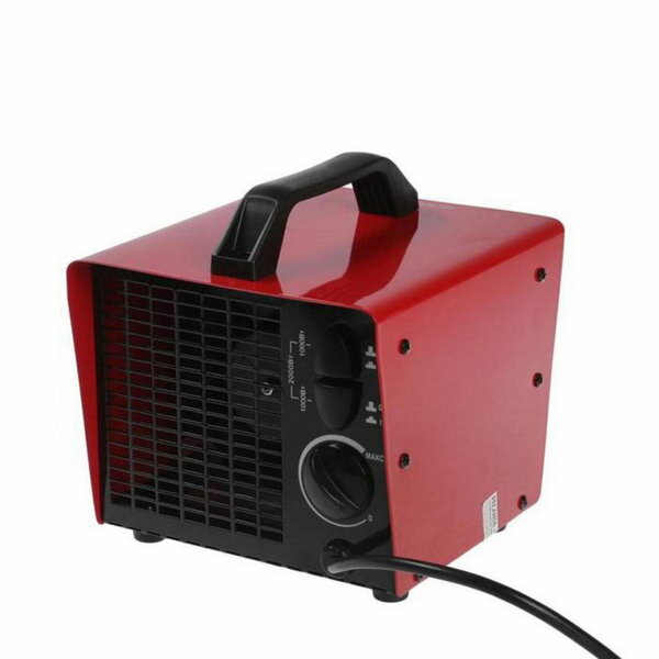 фото Тепловая пушка ТЭПК-2000, электрическая, 25/1000/2000 Вт, 120 м3/час