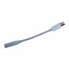 Фото #9 Переходник/адаптер Cablexpert USB Type-C - plug to stereo mini jack 3.5 mm (CCA-UC3.5F-01)
