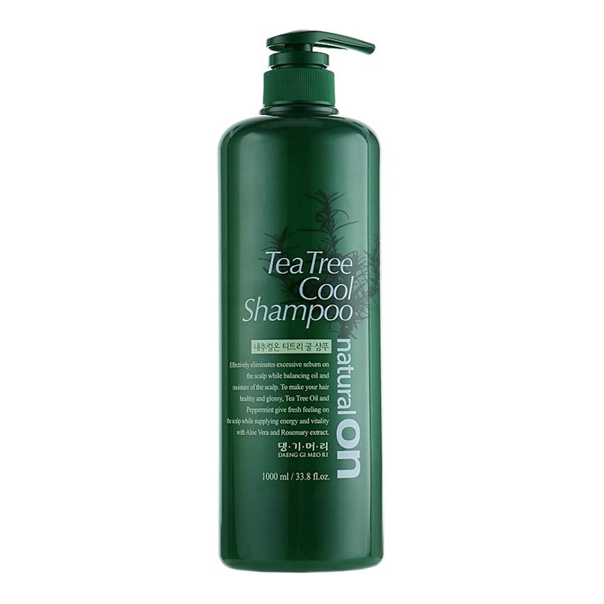 Шампунь охлаждающий с экстрактом чайного дерева Daeng Gi Meo Ri Naturalon Tea Tree Cool Shampoo