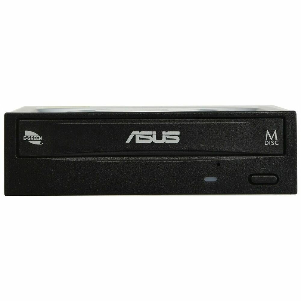 Оптический привод DVD-RW ASUS no ASUS Logo, внутренний, SATA, черный, OEM - фото №3