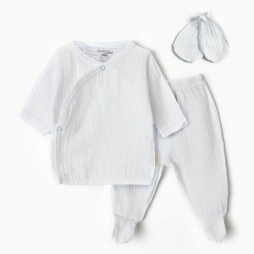 BONITO Комплект для новорождённых цвет белый рост 56 см 3144₽