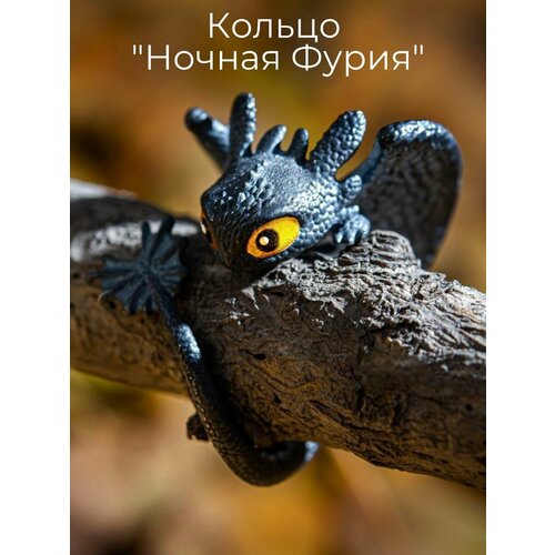 фото Кольцо, черный angel-tim