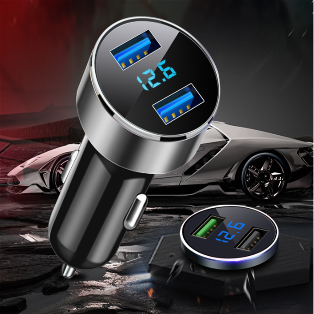 фото Зарядное устройство с 2-мя USB портами и LED- подсветкой.