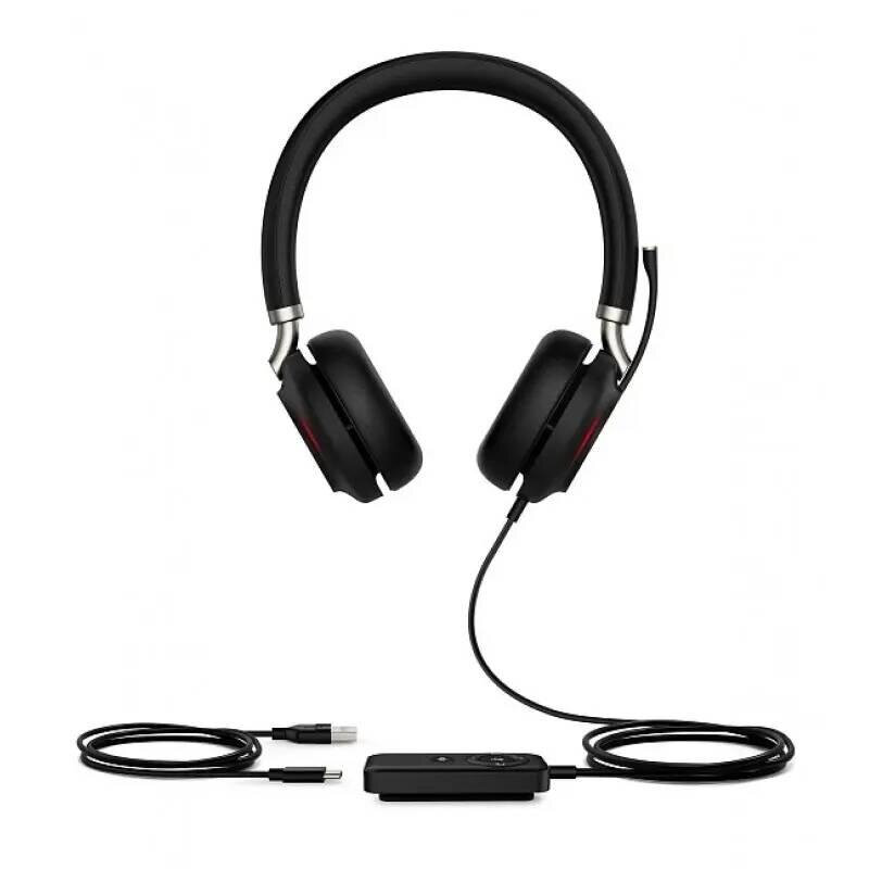 Гарнитура Yealink UH38 Dual UC-BAT Дуо, гибридная, USB/Bluetooth, HD, LED — фото 2