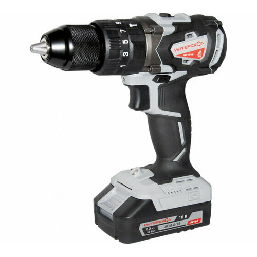 Дрель Интерскол ДАУ-1318В2х2 Ач 1544000₽