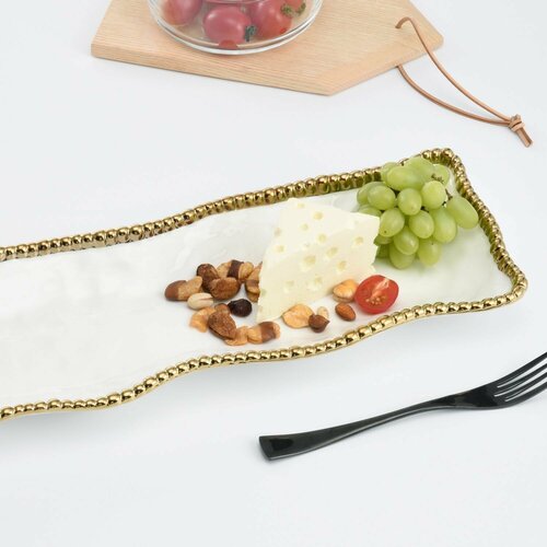 Блюдо сервировочное Pampa Bay 48х12х3 Golden Salerno
