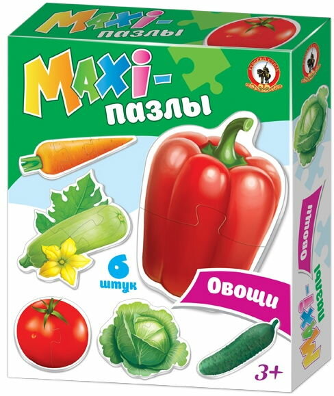Maxi-пазлы "Овощи" (в коробке)