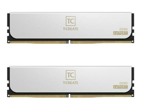 Оперативная память Team Group DDR5 32GB (2x16GB) 6000MHz pc-48000 T-Create Expert CL38 1.25V Black (CTCED532G6000HC38ADC01)