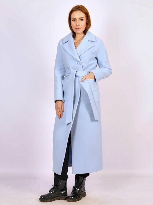 Пальто  Louren Wilton, размер 46, голубой