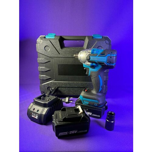 Аккумуляторный ударный гайковерт 26В 330 Нм 2 аккумулятора кейс 750000₽