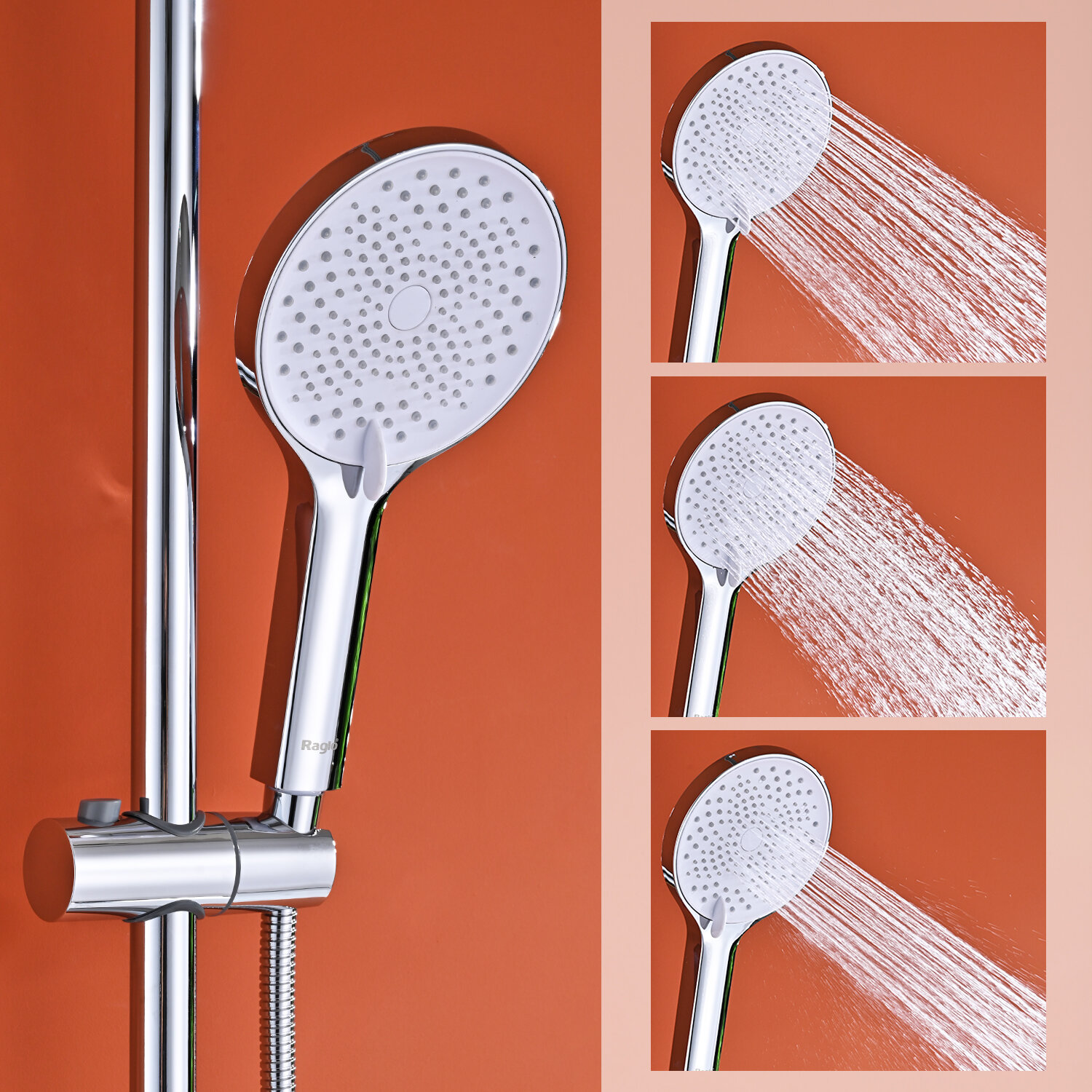 Душевая стойка со смесителем Raglo R03.24 — фото 1