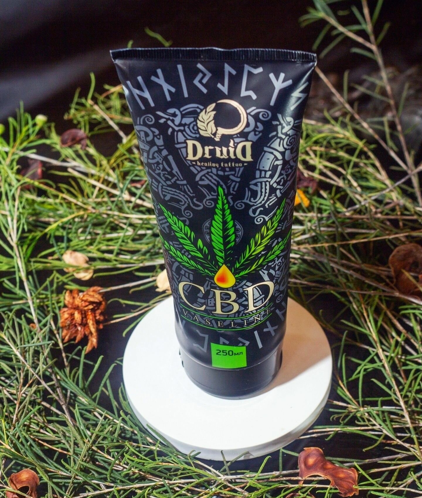 Тату вазелин витаминизированный Druid CBD Vasiline 250мл — фото 1