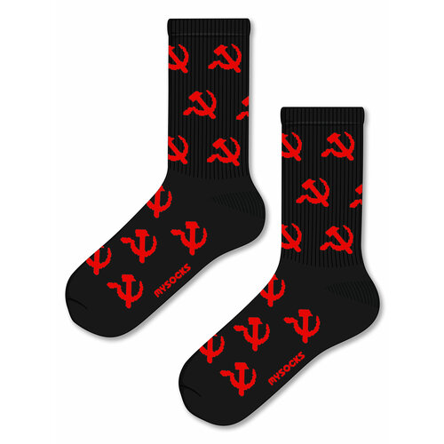 фото Носки mysocks, размер 36-43, черный