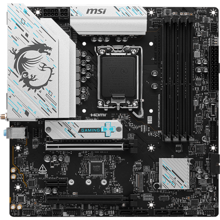 Материнская плата MSI (B760M GAMING PLUS WIFI DDR4)