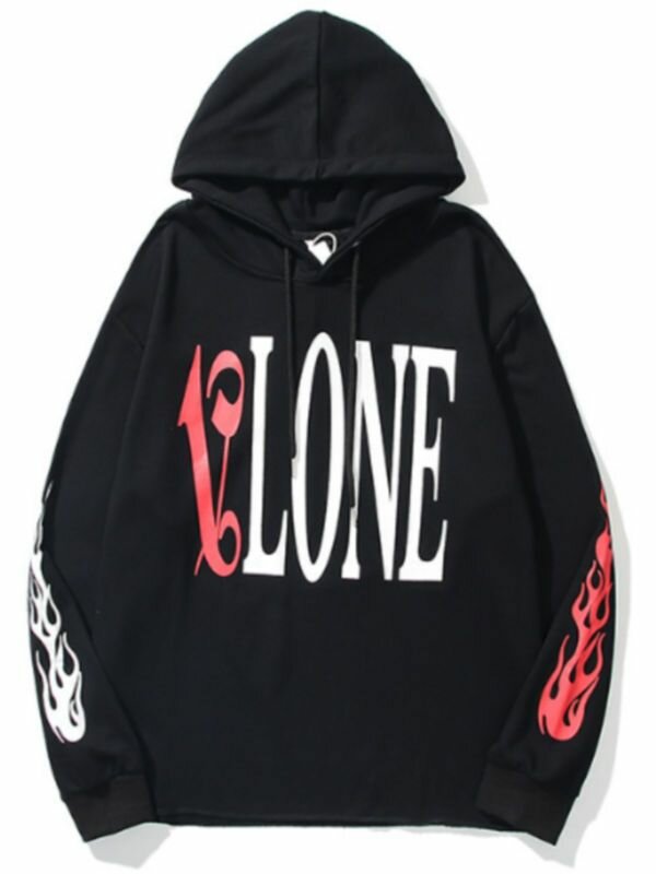 Толстовка VLONE, размер INT 2XL, , красный