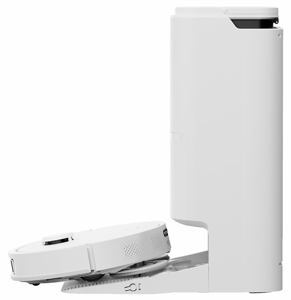 Робот-пылесос Polaris PVCRAC 7790 WIFI IQ Home, белый, со станцией самоочистки — фото 1
