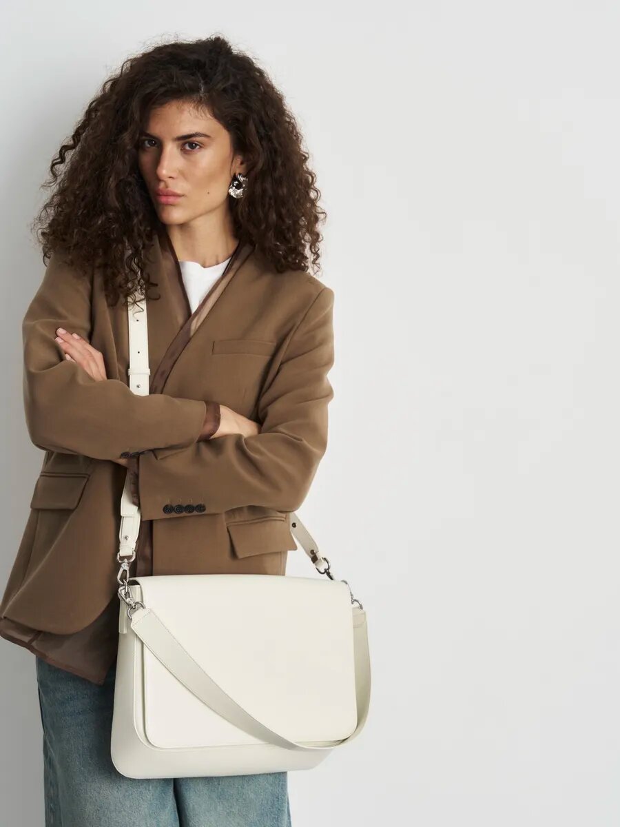 Сумка офисная кожаная А4 для ноутбука LAPTOP — фото 1