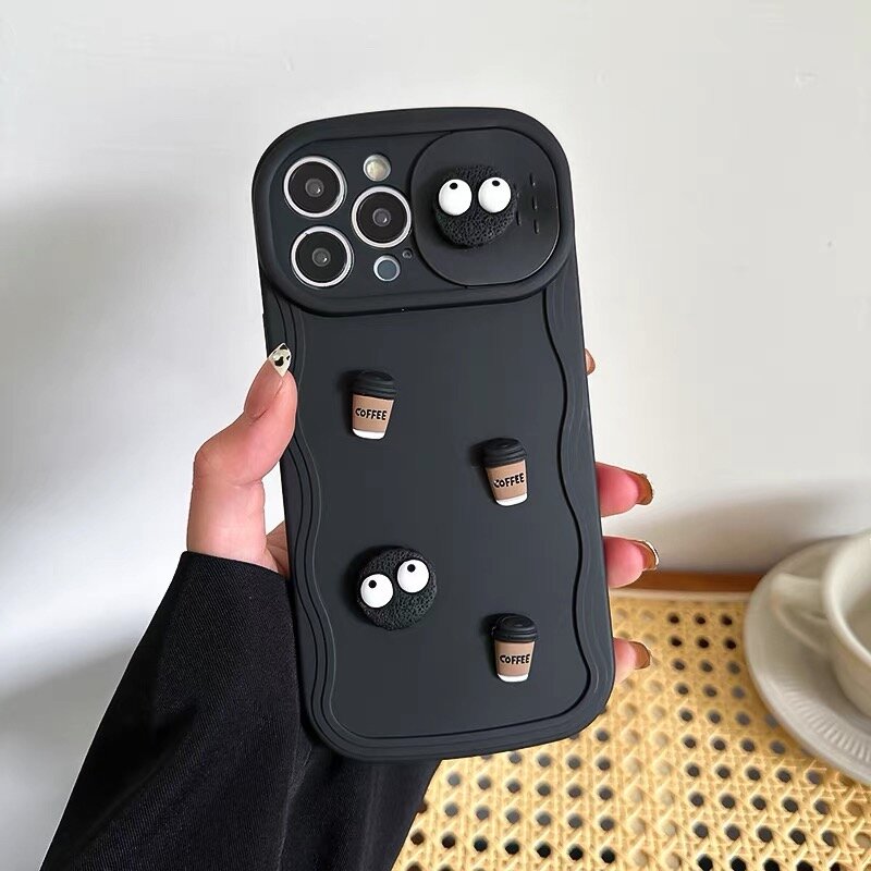 Чехол "Briquette Coffee", для iPhone 15 Pro Max, защита камеры — фото 1