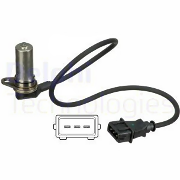 DELPHI SS11225 датчик положения коленвала a4, a4 quattro, a6, alhambra, alhambra van, arosa, inca, caddy, Golf (Гольф), Golf (Гольф)