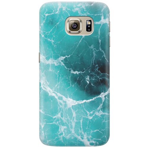 фото Cиликоновый чехол на samsung galaxy s6 edge / самсунг с6 эдж с принтом "лазурный океан" gosso