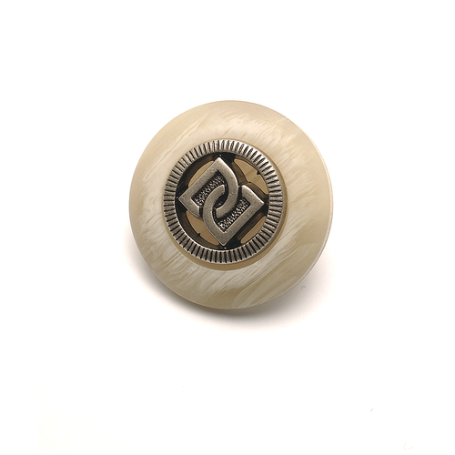 Пуговицы на ножке, 18 мм, цвет серо-зеленый. В упаковке 6 штук. Для женской и детской одежды. Для шитья и рукоделия.