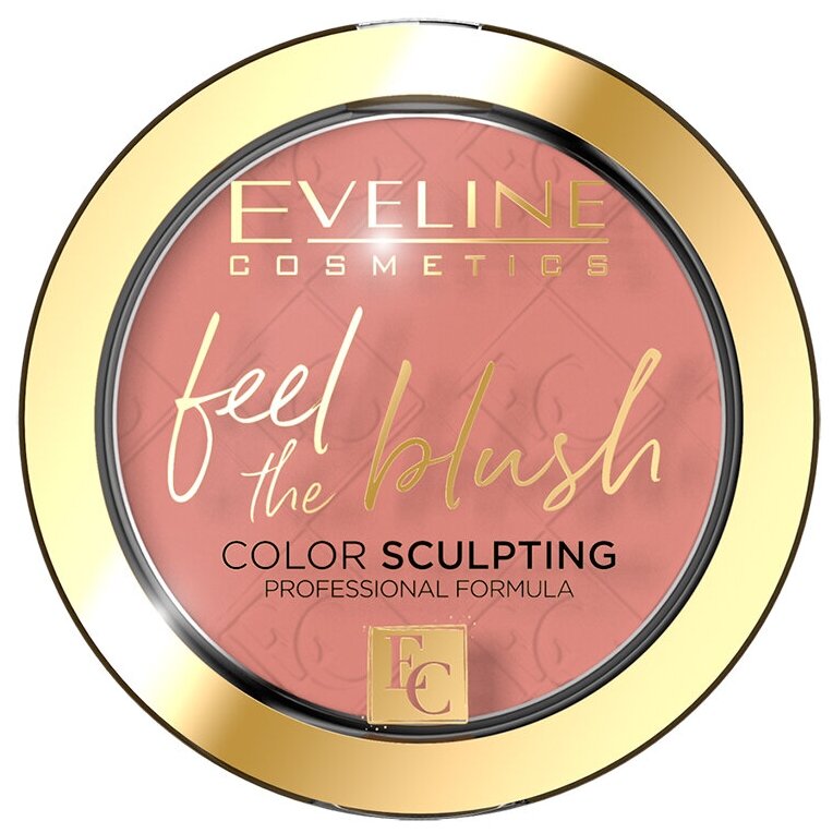 Румяна для лица EVELINE FEEL THE BLUSH тон 04 the rose