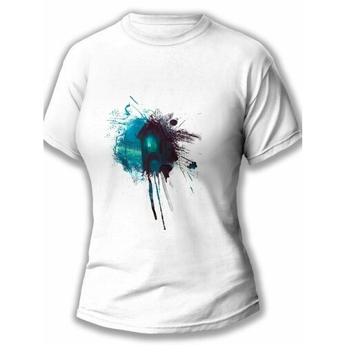 фото Футболка размер xs, белый будь на стиле