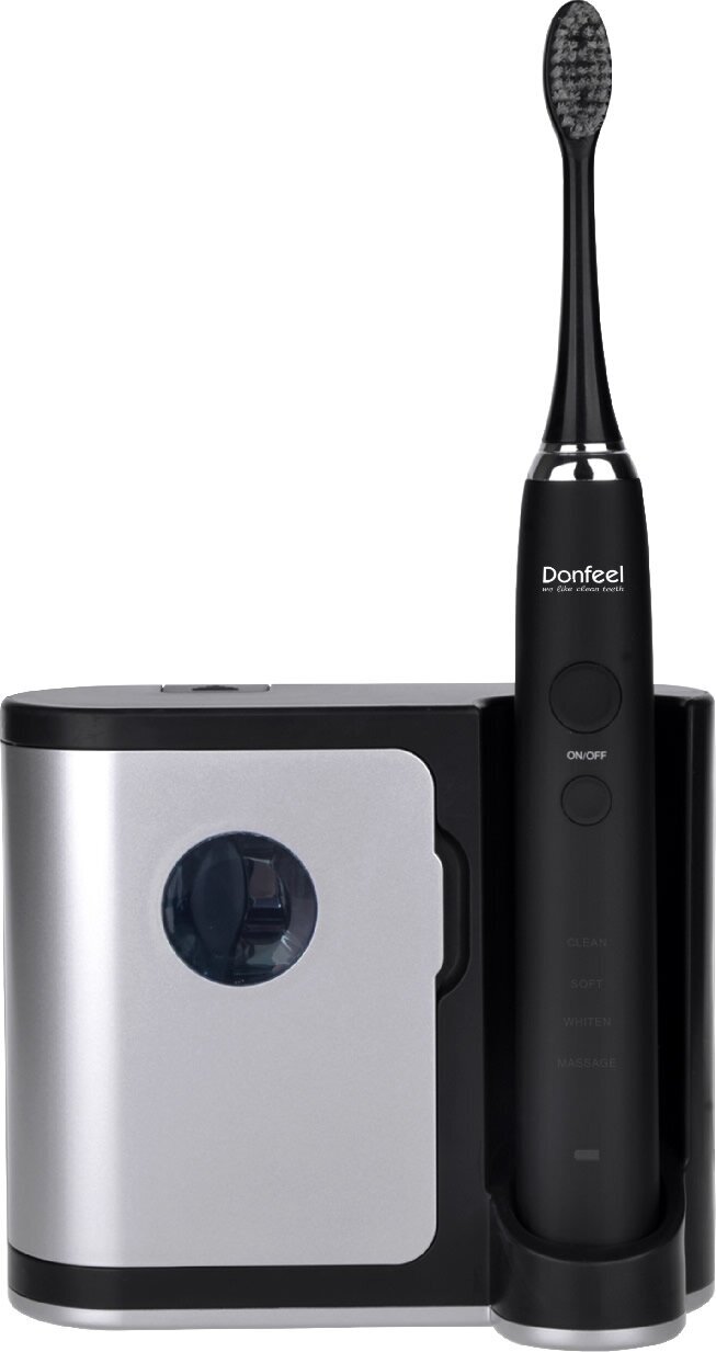 Ультразвуковая зубная щетка Donfeel HSD-010 (Черная)