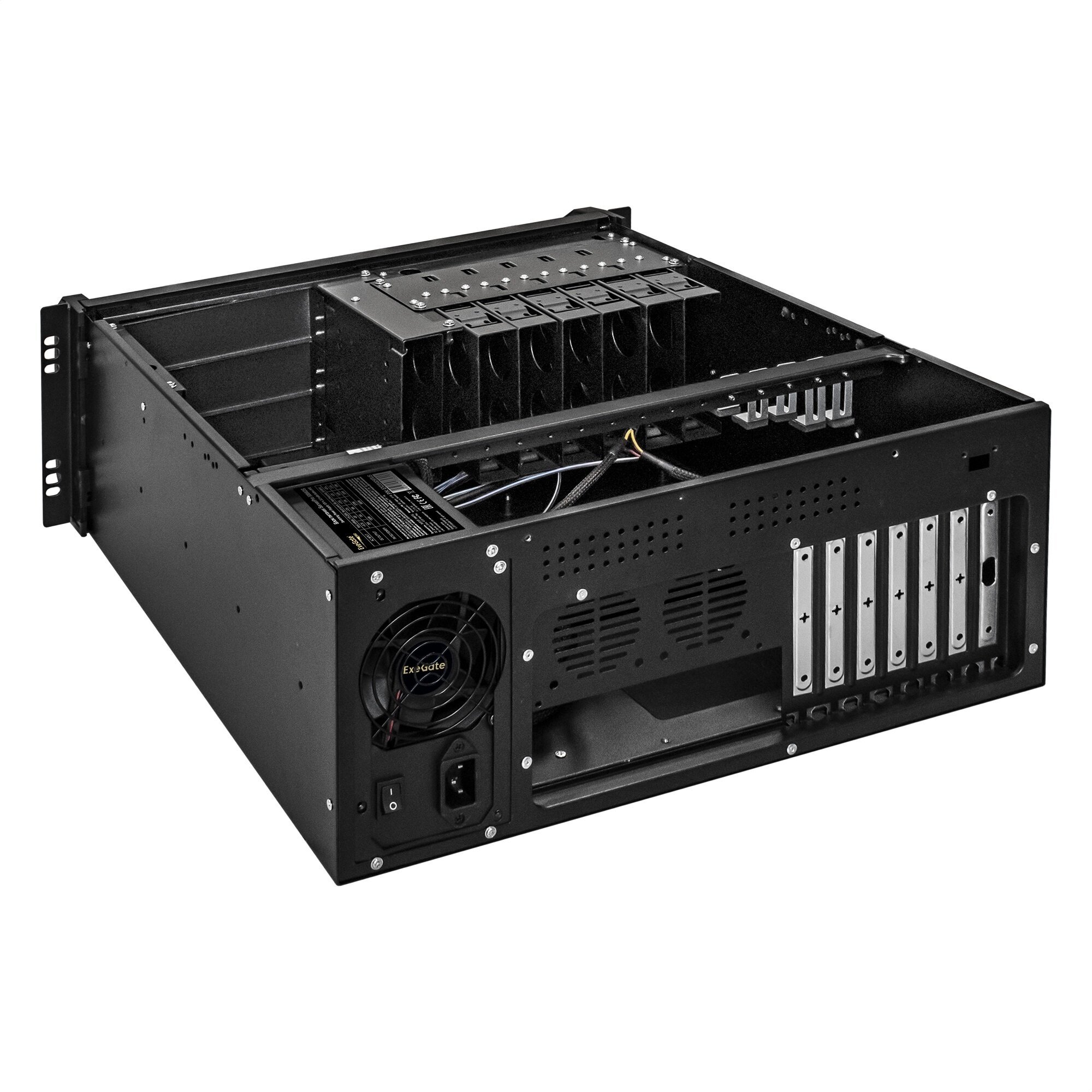 Корпус серверный 4U Exegate EX293237RUS RM 19", глубина 480, БП 1000RADS, USB - фото №6