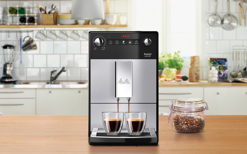 Кофемашина Melitta Caffeo F 230-101 Purista серебро - фотография № 9