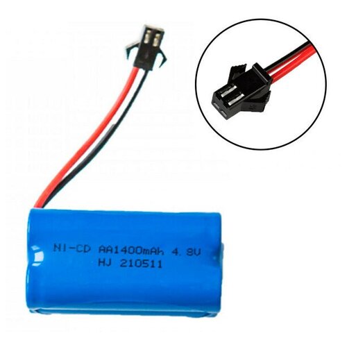 Аккумулятор NI-CD AA 4.8V 1400MAH форма ROW разъем SM аккумулятор для видеокамер beston panasonic bst vbs10e d ni cd 4 8 в 1200 мач