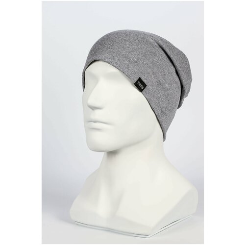 фото Шапка triks, размер 58, серый