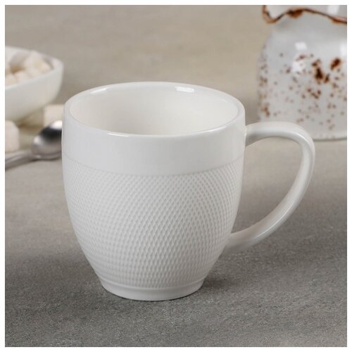 фото Кружка "каресса" 300 мл, 12х8,9х8,8 см 4721558 сима-ленд