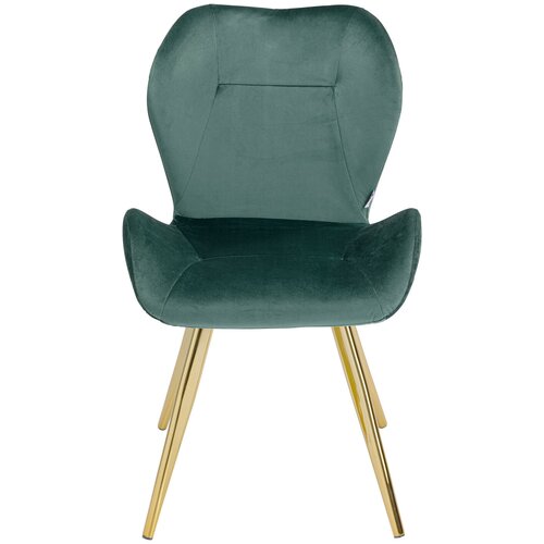 фото Kare design стул viva, коллекция "вива" 46*82*52, полиэстер, шпон, сталь, зеленый