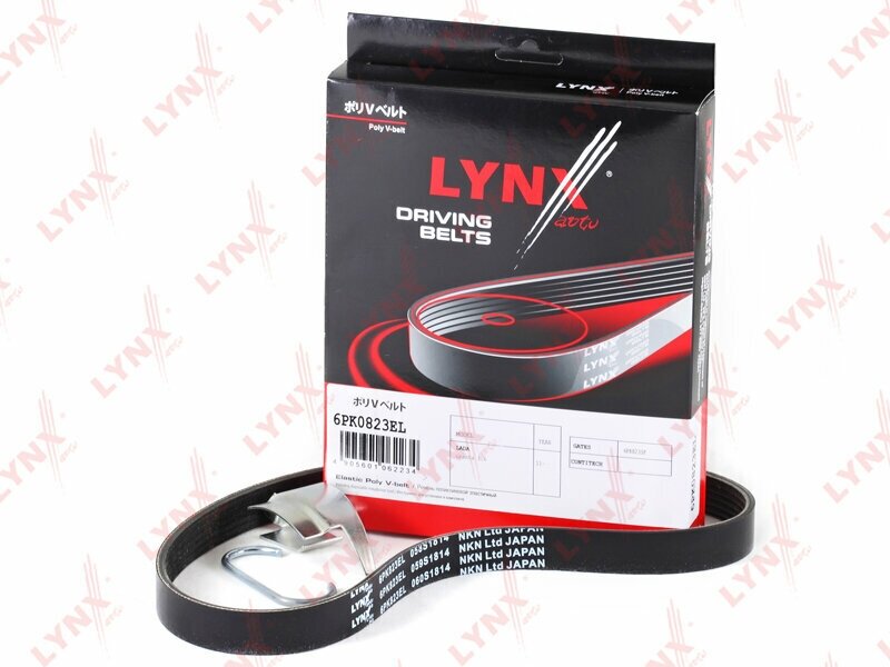 Ремень Поликлиновый LYNXAUTO 6PK0823EL