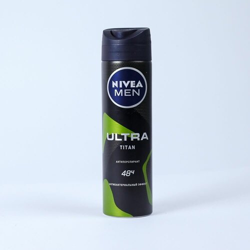 Nivea спрей мужской Ультра Титан 150 мл, 2 шт. дезодорант спрей nivea серебрянная защита мужской 150 мл