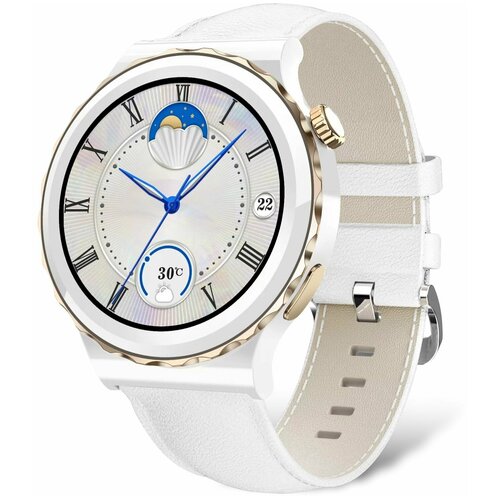 Смарт часы Smart Watch мужские и женские с NFC White 209000₽