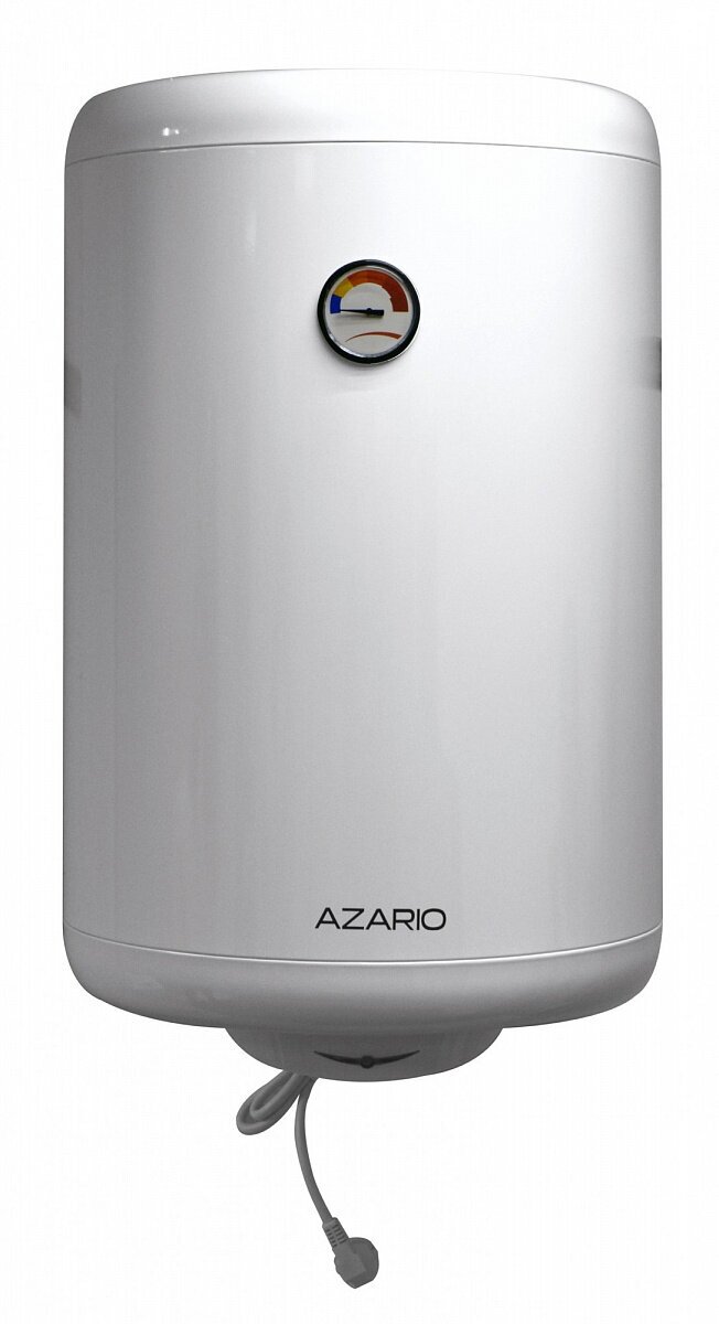 Водонагреватель электрический AZARIO накопительного типа 100 литров. 2 кВт. Вертикальный (AZ-100tr) - фотография № 1