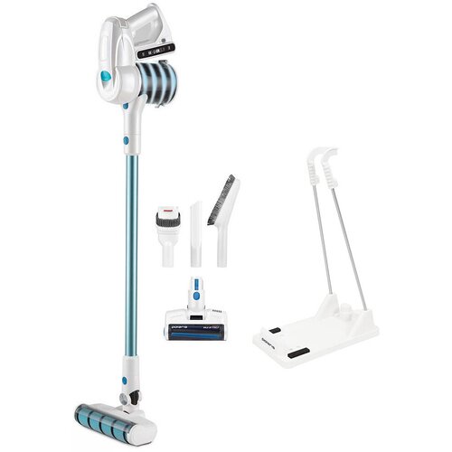 Пылесос ручной Polaris HandStick Pro PVCS 4000 450Вт белыйбирюзовый 3657000₽