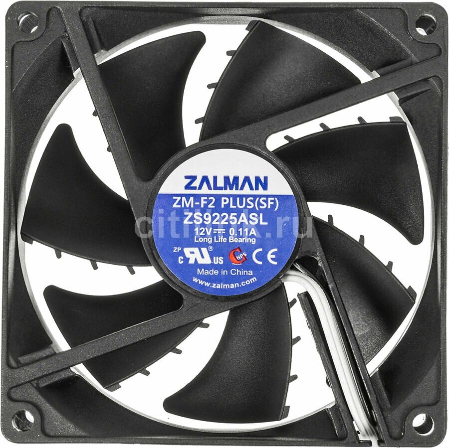 Вентилятор для корпуса Zalman ZM-F2 PLUS(SF), черный