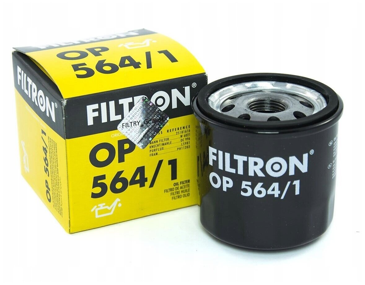 Фильтр масляный FILTRON OP564/1 W6021