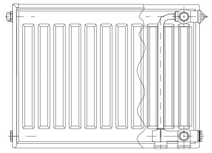 Радиатор AXIS - фото №5