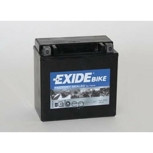 Exide Agm12-12_Аккумуляторная Батарея! Рус 12Ah 200A 150/90/145 Moto Agm EXIDE арт. AGM12-12