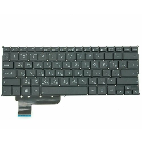 Клавиатура Asus S200, X201, X202 чёрный клавиатура для ноутбука asus x201 x202 s200 черная без рамки