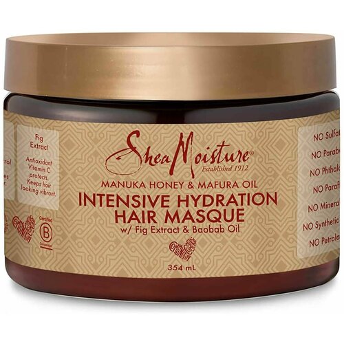 Shea Moisture Интенсивная питательная маска для волос с Manuka Honey & Mafura Oil 354ml